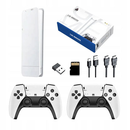 Belaidė retro žaidimų konsolė TV HDMI 20000 žaidimų 2 pulteliai Game Stick 4K