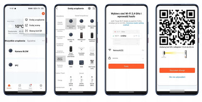 Belaidė vidinė pasukama IP kamera BLOW T-833 su E27 lizdu, 3MP, WiFi, Tuya