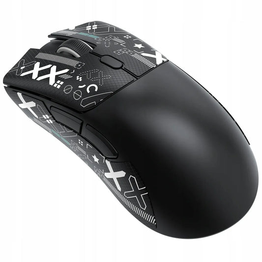 Belaidė žaidimų pelė Attack Shark R1 su Bluetooth ir 2.4 GHz ryšiu