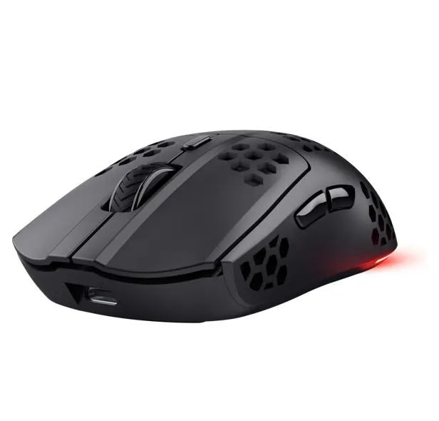 Belaidė žaidimų pelė Trust GXT 929 Helox, itin lengva, 75 g, iki 80 val. veikimo