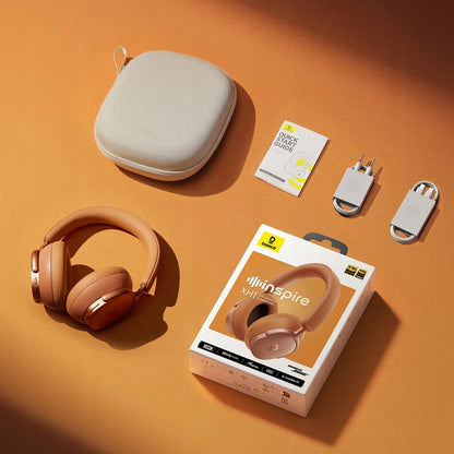 Belaidės ausinės BASEUS Inspire XH1 „Sound by Bose“, ANC, „Dolby Audio“