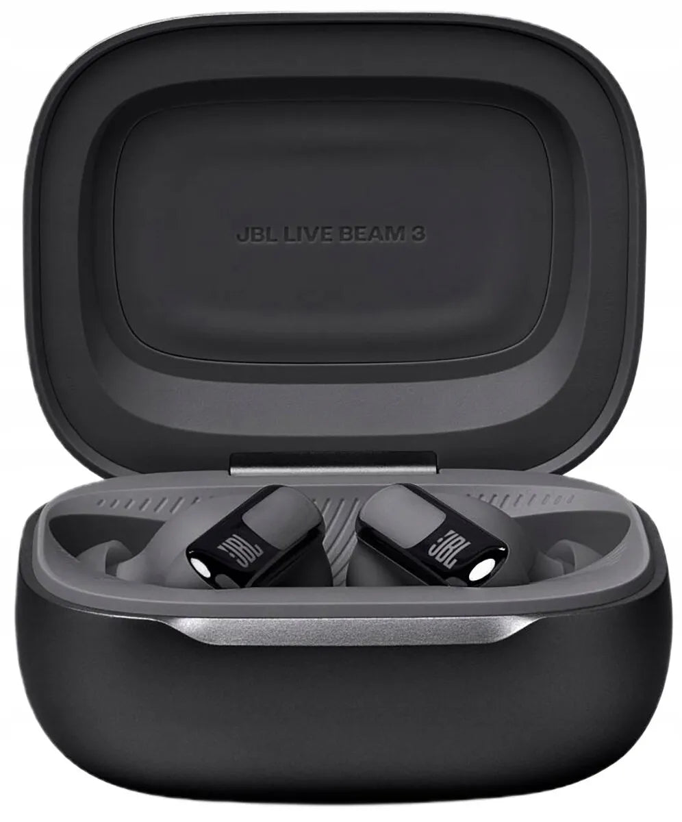 Belaidės ausinės JBL Beam 3 BT5.3 su ekranu