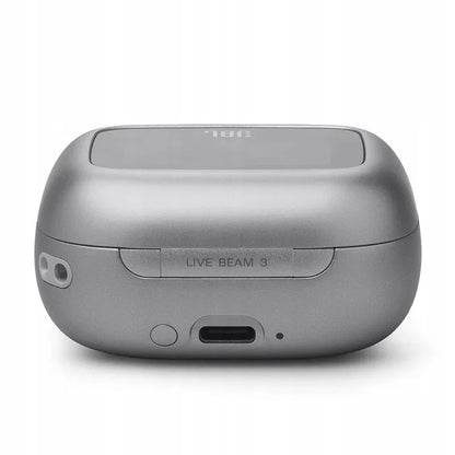 Belaidės įstatomos ausinės JBL by HARMAN LIVE BEAM 3 ANC BT5.3 su ekranu