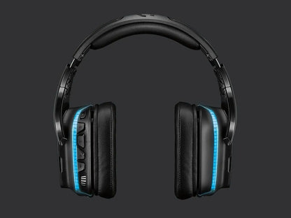 Belaidės žaidimų ausinės Logitech G935 7.1 Surround RGB su mikrofonu