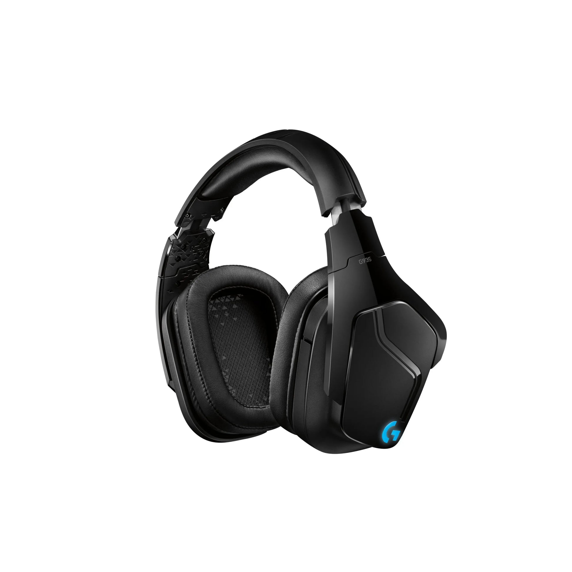 Belaidės žaidimų ausinės Logitech G935 7.1 Surround RGB su mikrofonu