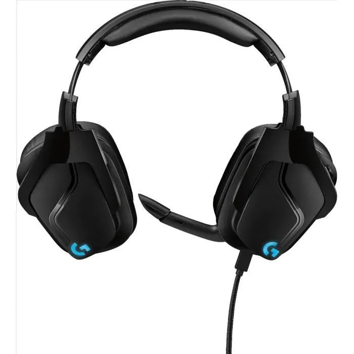 Belaidės žaidimų ausinės Logitech G935 7.1 Surround RGB su mikrofonu