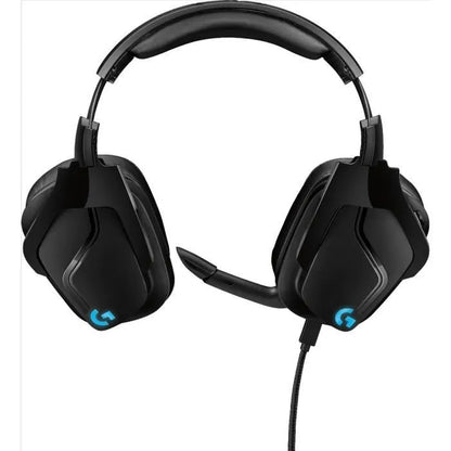 Belaidės žaidimų ausinės Logitech G935 7.1 Surround RGB su mikrofonu