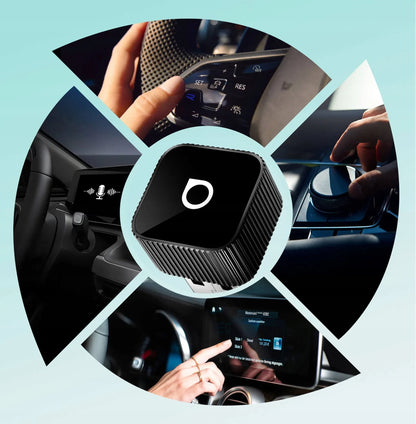 Belaidis adapteris Auto Gamma Android Auto CarPlay WiFi 2in1 USB Mini Slim