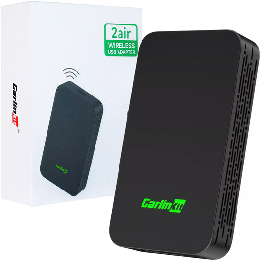 Belaidis adapteris Carlinkit 5.0 (2Air-T) RGB, skirtas CarPlay ir Android Auto sistemoms