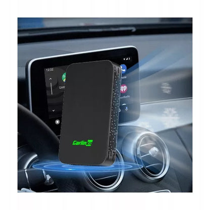 Belaidis adapteris Carlinkit 5.0 (2Air-T) RGB, skirtas CarPlay ir Android Auto sistemoms