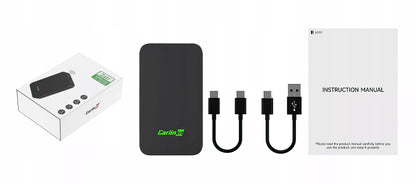 Belaidis adapteris Carlinkit 5.0 Apple CarPlay Android Auto