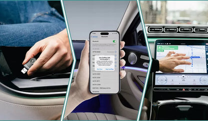 Belaidis adapteris Ottocast Mini 2-in-1 CarPlay / Android Auto CA505-T