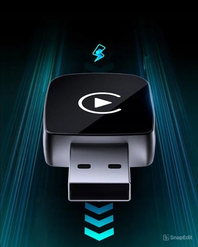 Belaidis Android Auto CarPlay 2in1 adapteris iPhone USB USB-C