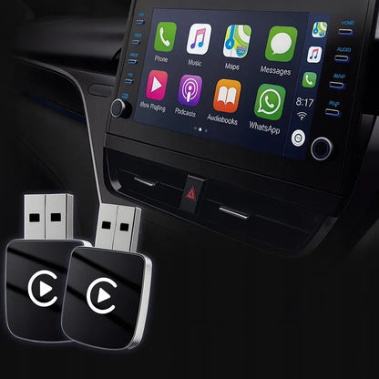 Belaidis Android Auto CarPlay 2in1 adapteris iPhone USB USB-C
