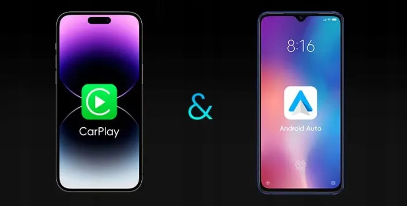 Belaidis Android Auto CarPlay 2in1 adapteris iPhone USB USB-C