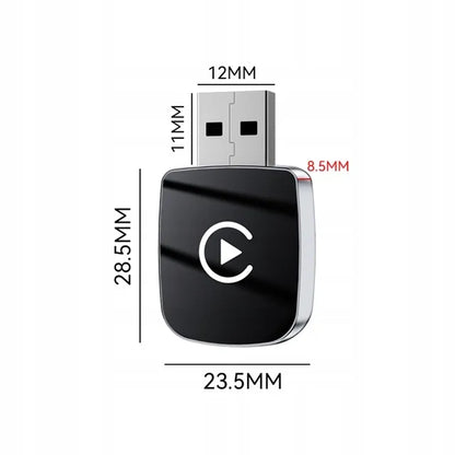 Belaidis Android Auto CarPlay adapteris 2-in-1 iPhone USB USB-C