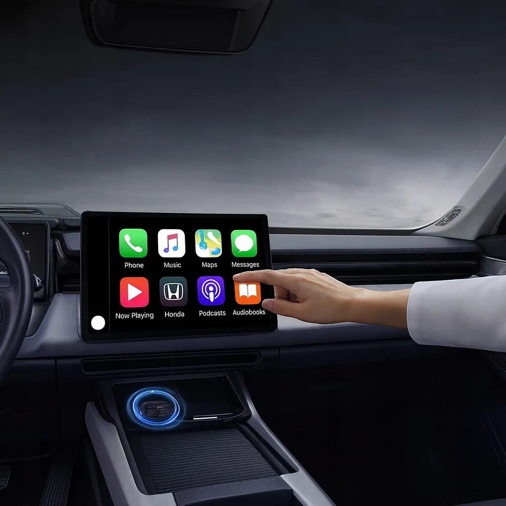 Belaidis Android Auto CarPlay adapteris 2-in-1 iPhone USB USB-C