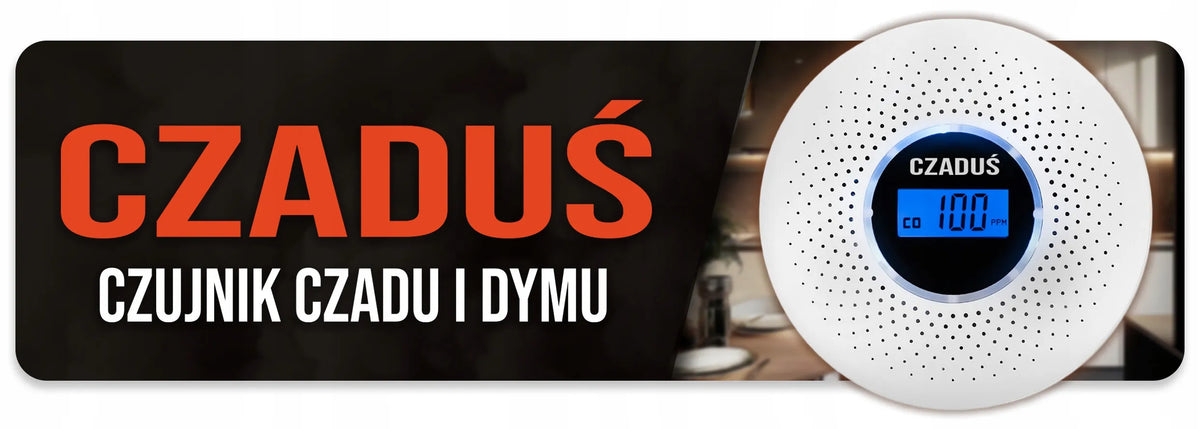 Belaidis anglies monoksido ir dūmų detektorius JKD-512COM – sertifikuota signalizacija