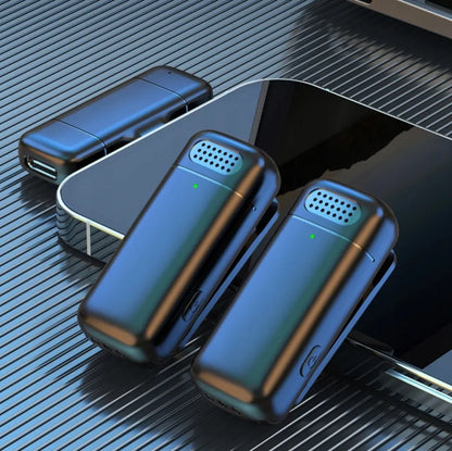 Belaidis atlapo mikrofonas įrašymui su USB-C jungtimi, skirtas iPhone, 2 vnt.