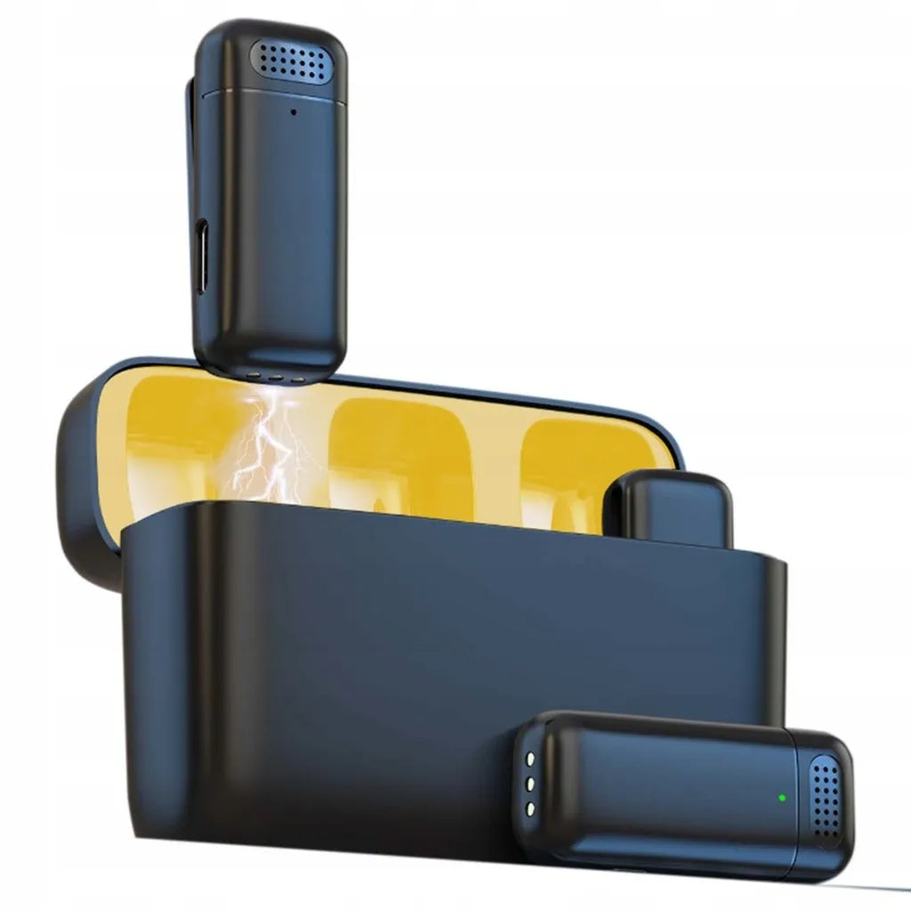 Belaidis atlapo mikrofonas, skirtas įrašymui su USB-C jungtimi, iPhone X2