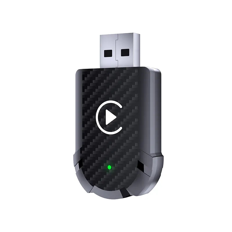 Belaidis automobilinis USB adapteris, skirtas Android Auto ir Apple CarPlay AI&JL