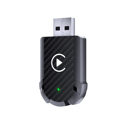 Belaidis automobilinis USB adapteris, skirtas Android Auto ir Apple CarPlay AI&JL