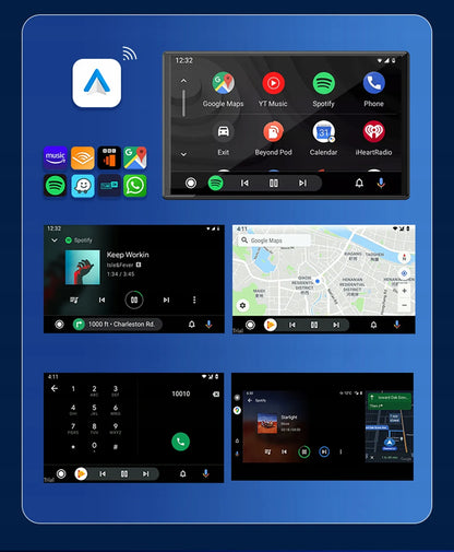 Belaidis CarPlay Android Auto adapteris Bluetec WiFi BT 5.0 mini