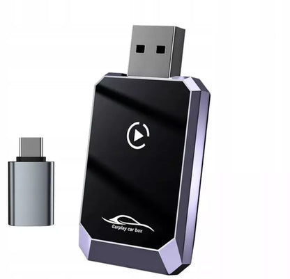 Belaidis CarPlay Android Auto USB adapteris, 2-in-1 WiFi Bluetooth