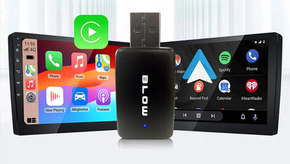 Belaidis „CarPlay“ ir „Android Auto“ adapteris, „Bluetooth“ bei „Wi-Fi“ „Mini Pro“
