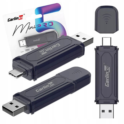 Belaidis CarPlay ir Android Auto adapteris Carlinkit MINI SE PRO