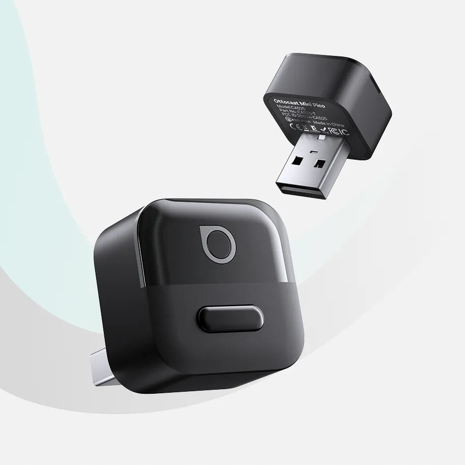 Belaidis „CarPlay“ ir „Android Auto“ USB „Wi-Fi“ adapteris