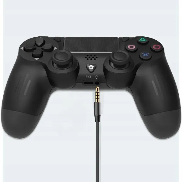 Belaidis ir laidinis valdiklis PS4, juodas
