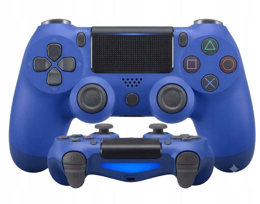 Belaidis PS4 ir PS3 valdiklis „DOUBLESCHOCK“ su vibracija, „Midnight Blue“