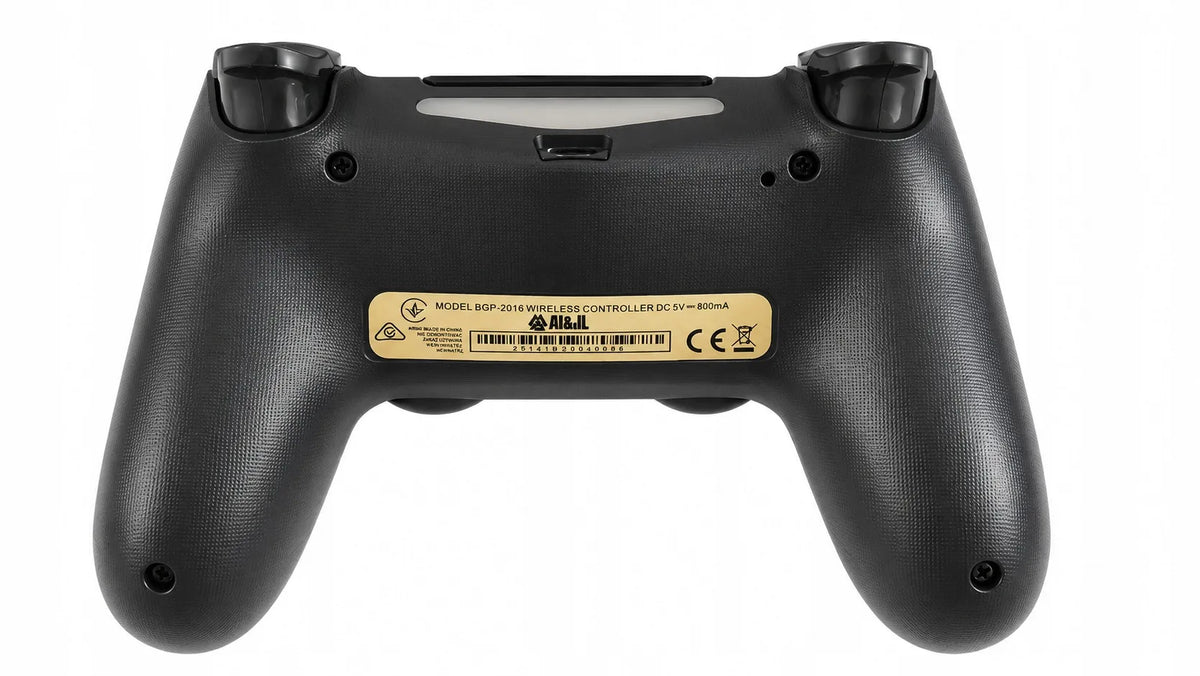 Belaidis PS4 valdiklis AI&JL su vibracija, juodas