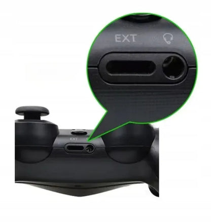 Belaidis PS4 valdiklis AI&JL su vibracija, juodas