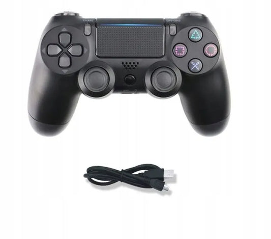 Belaidis PS4 valdiklis AI&JL su vibracija, juodas
