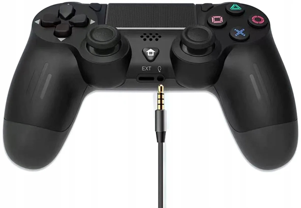 Belaidis PS4 valdiklis su vibracija, PlayStation 4 / Slim / Pro, juodas
