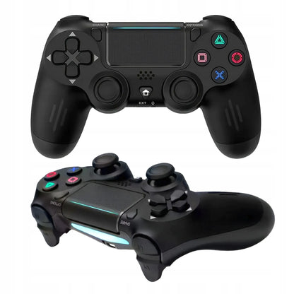 Belaidis PS4 valdiklis su vibracija, PlayStation 4 / Slim / Pro, juodas