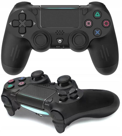 Belaidis PS4 valdiklis su vibracija, PlayStation 4 / Slim / Pro, juodas