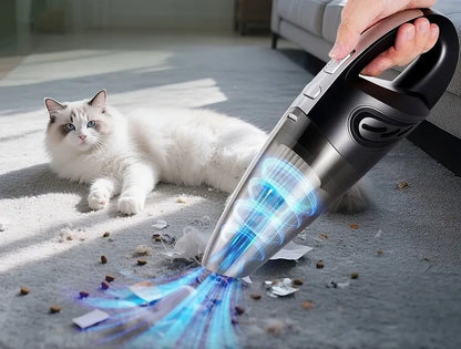 Belaidis rankinis automobilinis dulkių siurblys R2 vacuum 50W USB