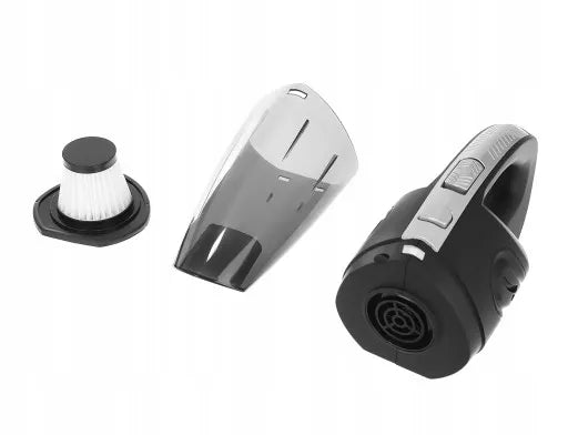 Belaidis rankinis automobilinis dulkių siurblys Xtrobb su priedais, USB įkrovimas