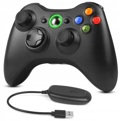 Belaidis „Xbox 360“ valdiklis kompiuteriui, su vibracija