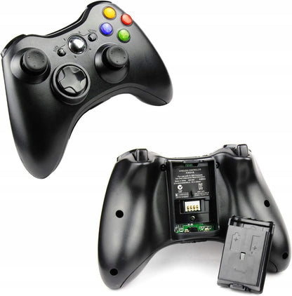 Belaidis „Xbox 360“ valdiklis kompiuteriui, su vibracija