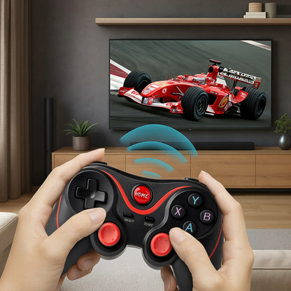 Belaidis žaidimų pultas telefonui Android iOS Bluetooth 4.0 valdiklis