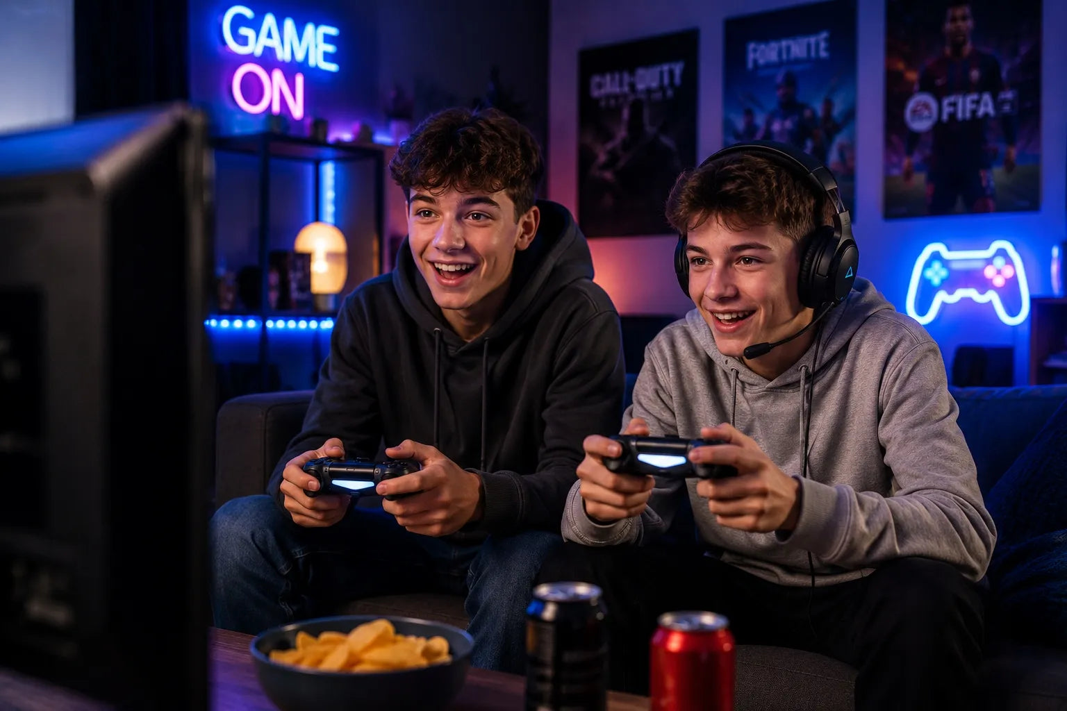 Belaidis žaidimų pultelis PS4 valdiklis DoubleShock pakaitinis su vibracija