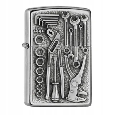 Benzininis vėjui atsparus žiebtuvėlis Zippo TOOL BOX 2007114