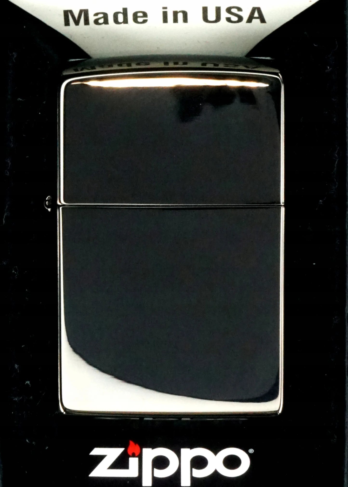 Benzininis žiebtuvėlis Zippo Black Ice 60001163, vėjui atsparus