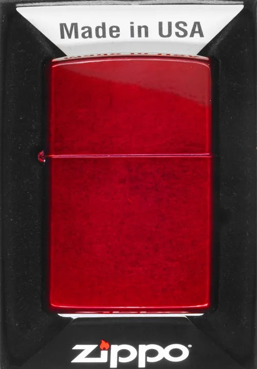 Benzininis žiebtuvėlis Zippo Candy Apple Red MT LTR 60001184, atsparus vėjui