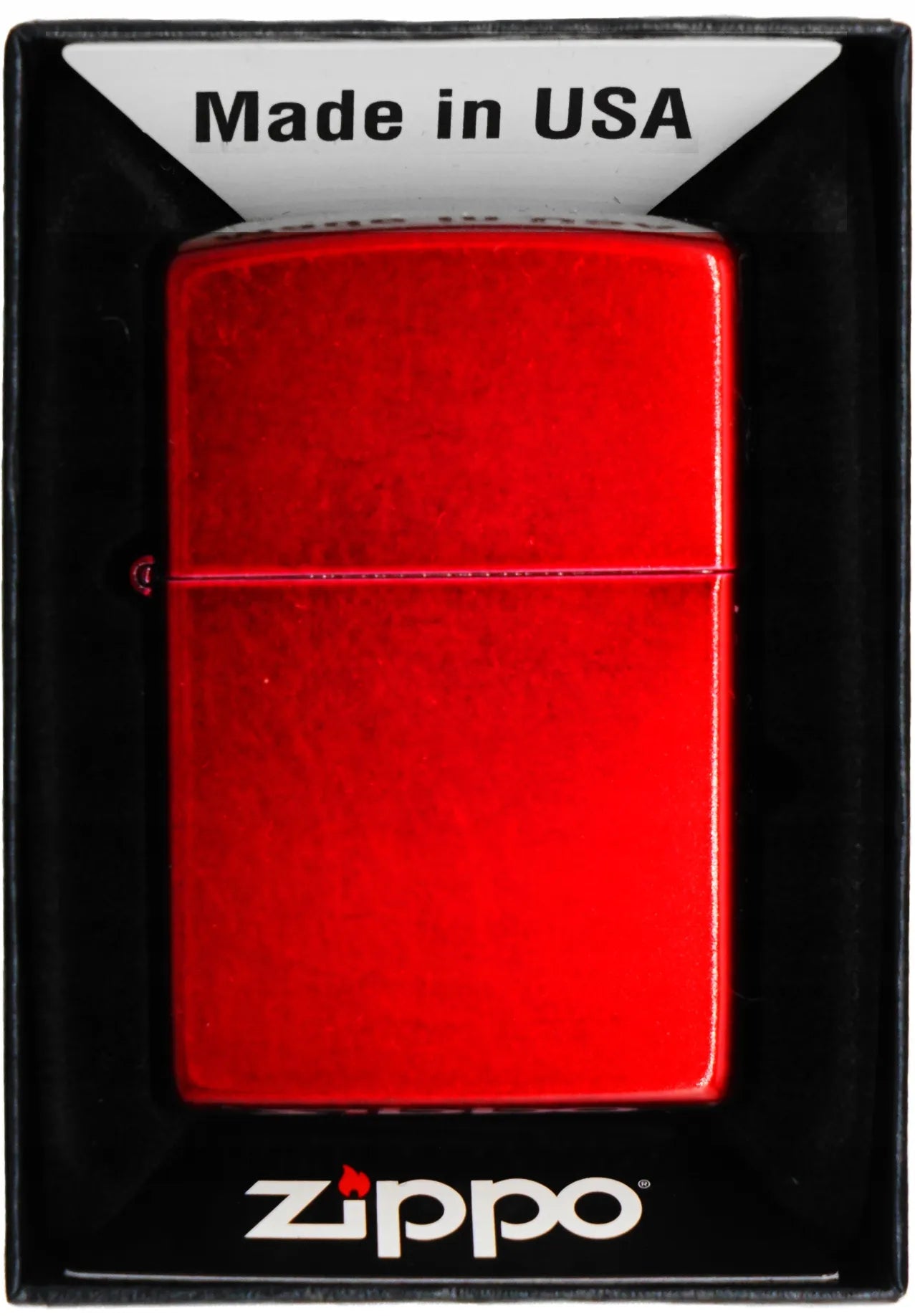 Benzininis žiebtuvėlis Zippo Candy Apple Red MT LTR 60001184, atsparus vėjui