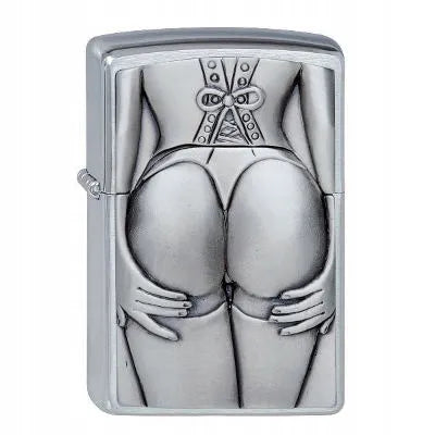 Benzininis žiebtuvėlis Zippo STOCKING GIRL TRICK 1300116, vėjui atsparus